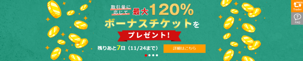 is6comのボーナス取引キャンペーン
